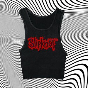 Slipknot Shirt, unisex, croptop, numetal, alternative goth clothing, emo